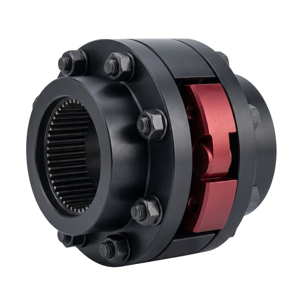 Compact hollow shaft motor module