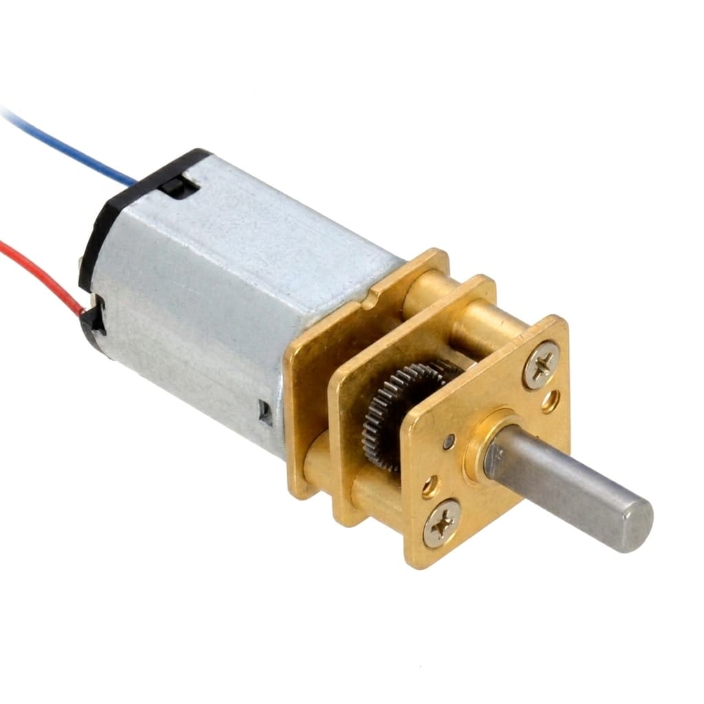 Micro planetary gearmotor with coaxial output shaft