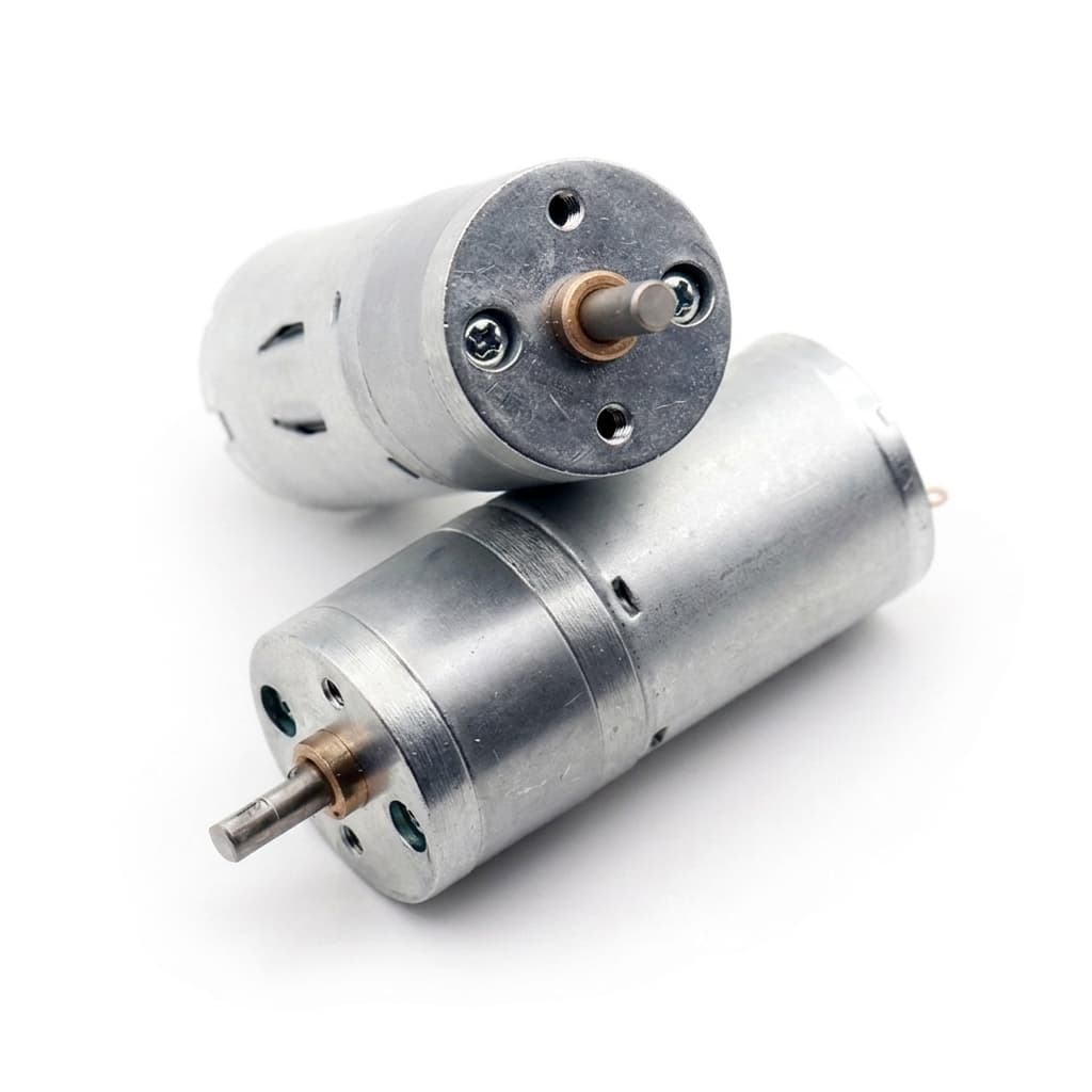 Compact spur gearmotor for miniature mechanisms